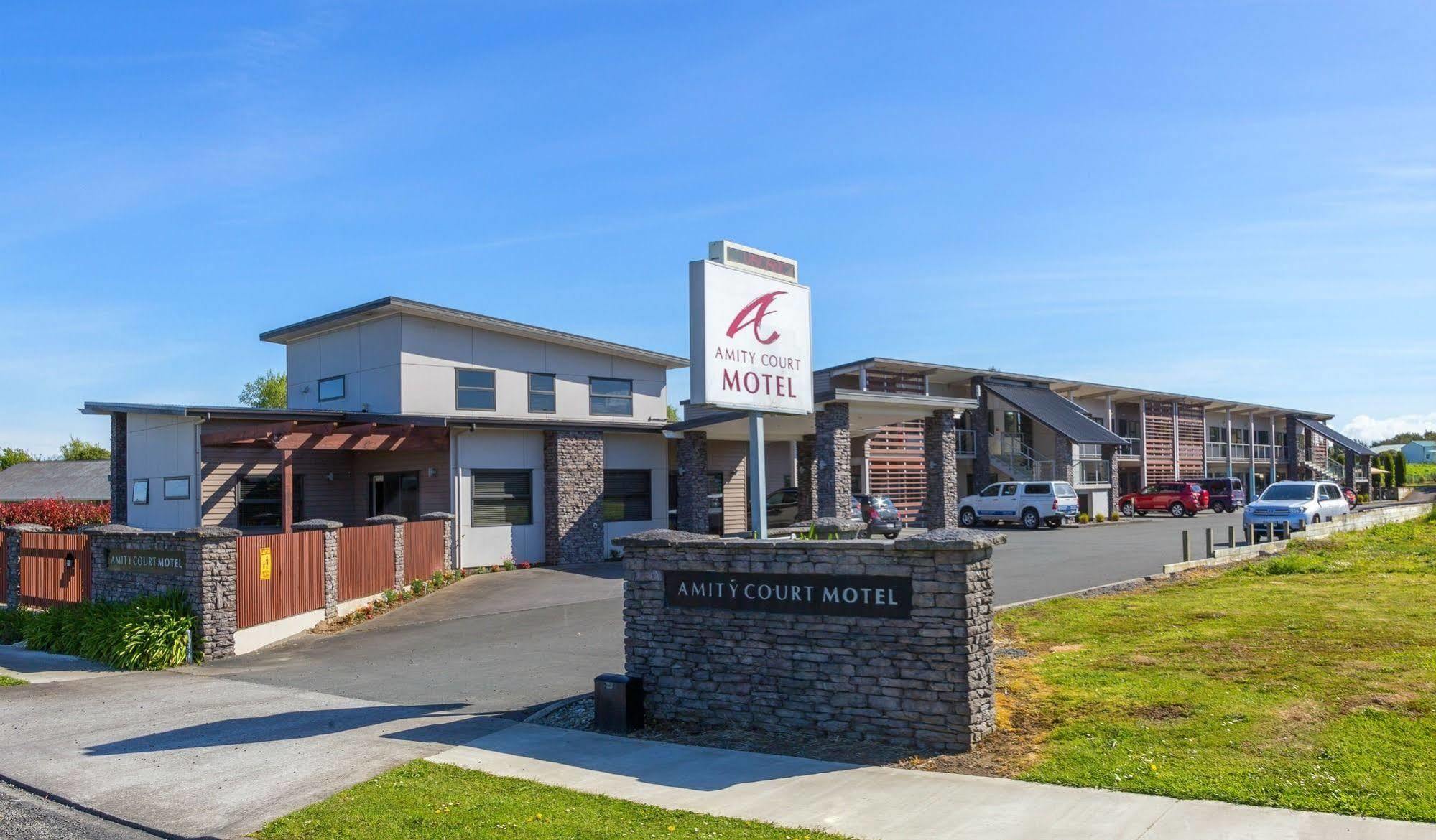Amity Court Motel Stratford Exterior foto